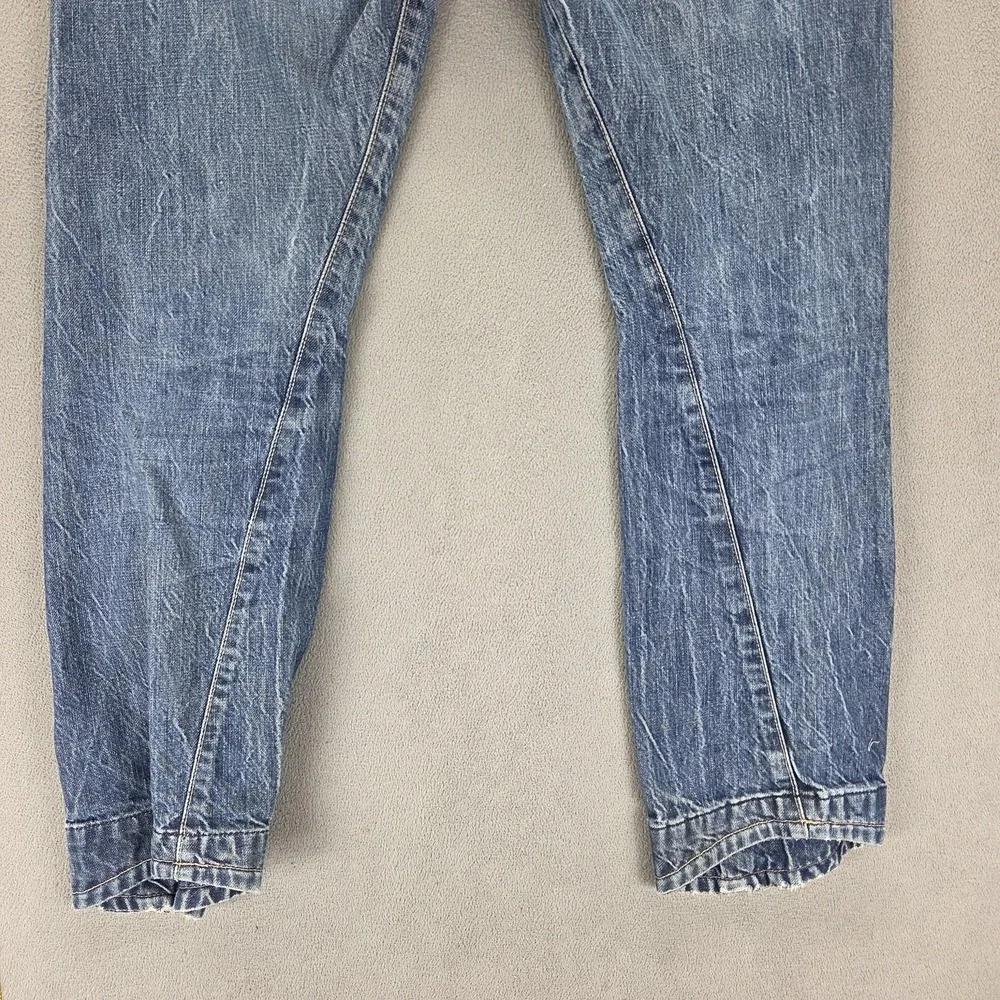 Vintage Levis Engineered Jeans Mens Blue Twisted Zip Fly Medium Wash Fits 26x28
